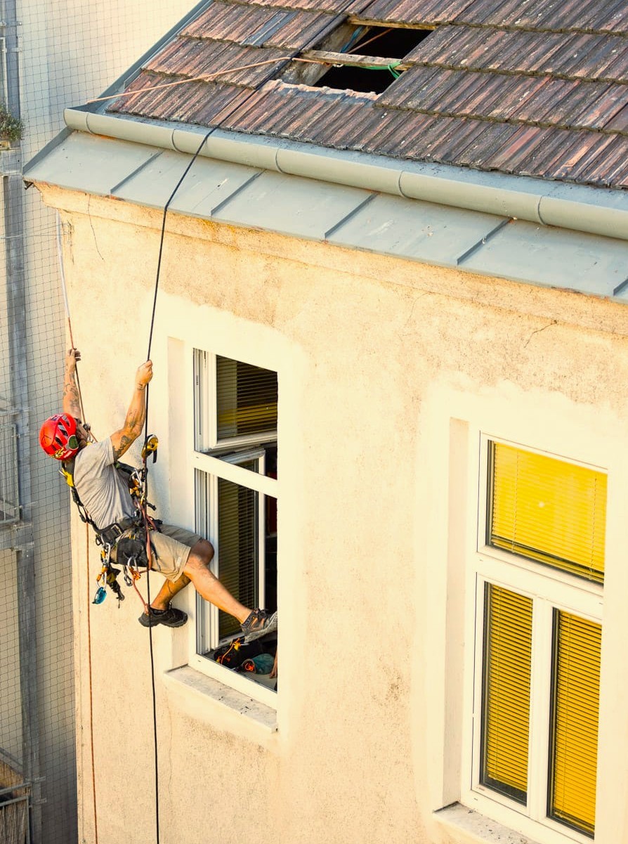 Fensterarbeit Fassade